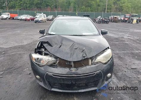 2016 Toyota Corolla S Plus из США, поврежденный, VIN 2T1BURHE1GC554830